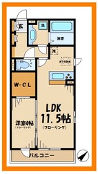 セレニティーステージの物件間取画像